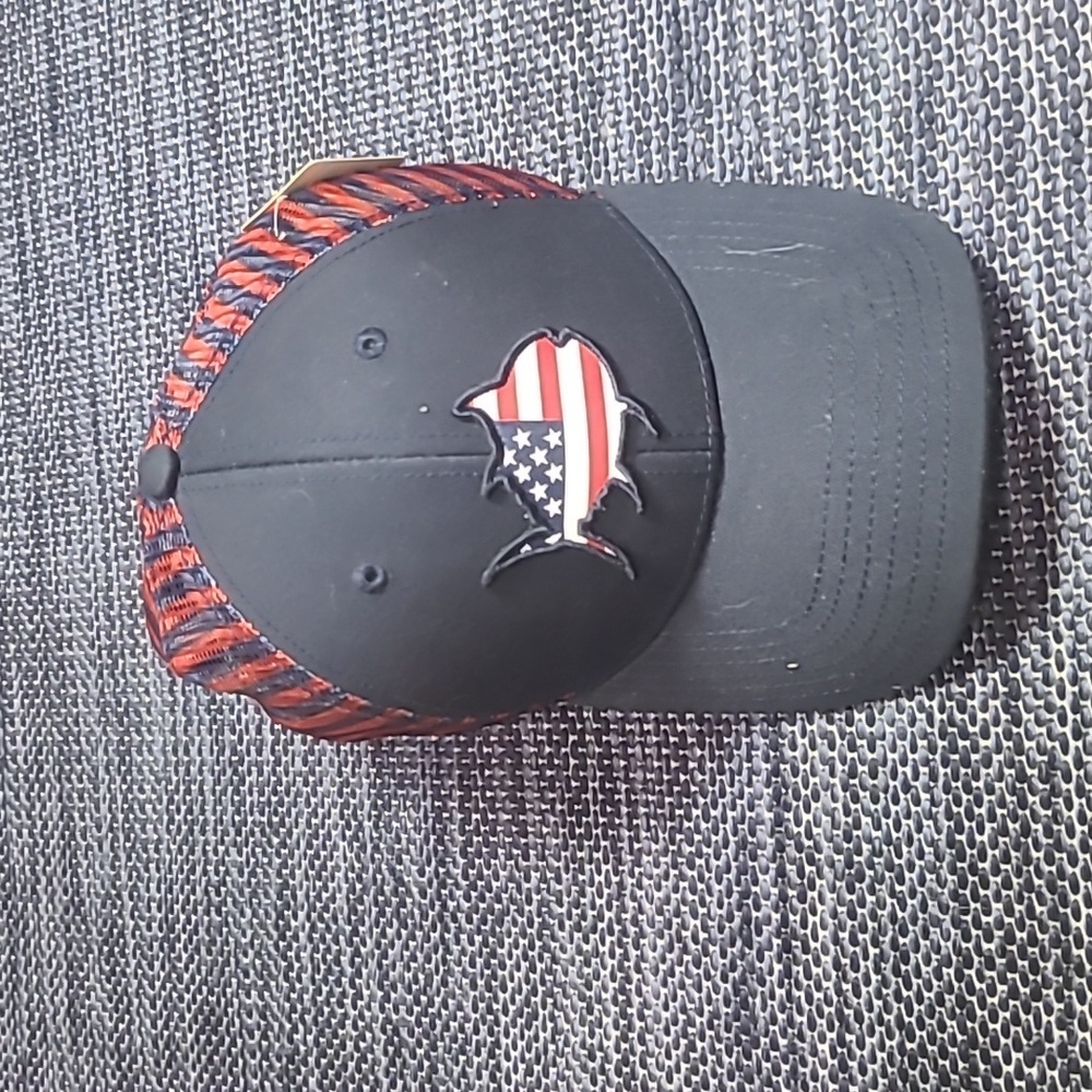 Southern Tide American Flag SkipJack Logo SnapBack NWT